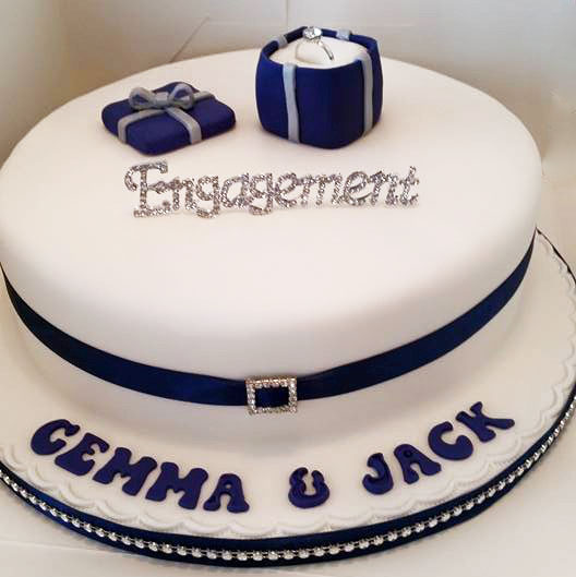 Cake for engagement anniversary . .... - Shini's Food Station | Facebook